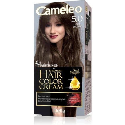 Vopsea păr Delia Cameleo, Light Brown, 160g