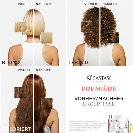Ser pentru repararea părului, Kérastase, anti-rupere și anti-frizz, 90ml