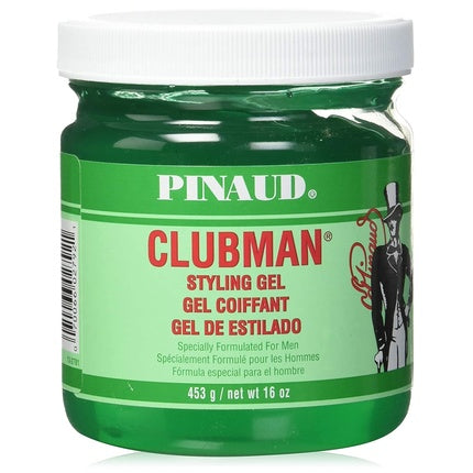 Gel de păr Clubman Pinaud Styling Gel, 453 g, verde