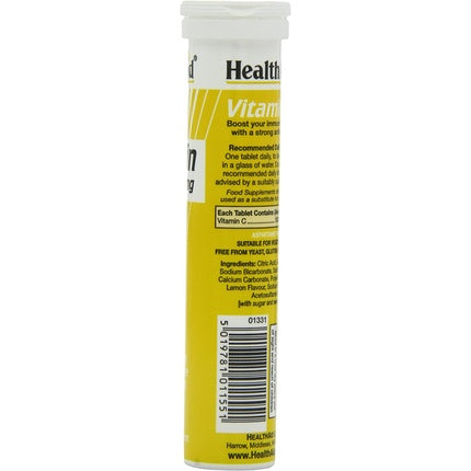 Vitamine efervescente, HealthAid, C 1000mg, lămâie