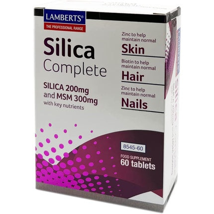 Supliment Silica, Lamberts, 60 comprimate