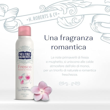 Deodorant spray, Neutro Roberts, 150ml, fără aluminiu