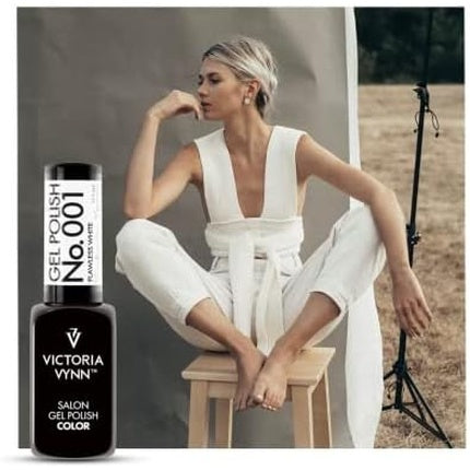 Lac de unghii gel, Victoria Vynn, No. 001, alb