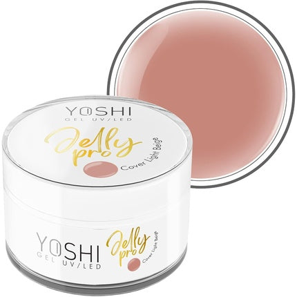 Gel unghii, Yoshi, Jelly Pro, 15ml, bej