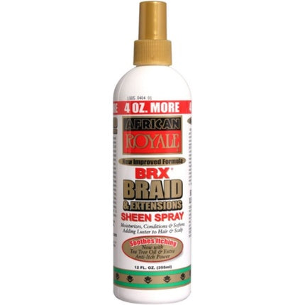 Spray Luciu pentru Păr African Royale BRX Braid & Extensions 12oz