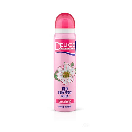 DEO Body Spray DELICE DESIDERIO Musk & Blackberry 100ml