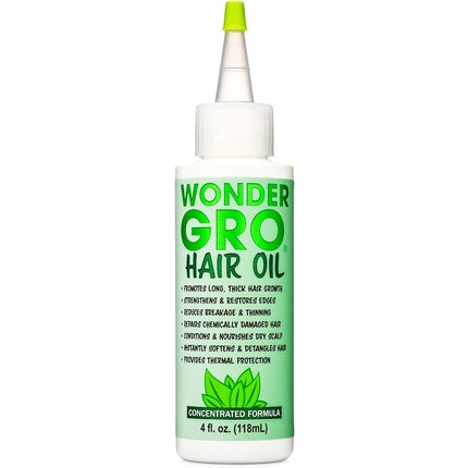 Ulei de păr Wonder Gro cu protecție termală și creștere păr, 4 fl oz, 118 ml