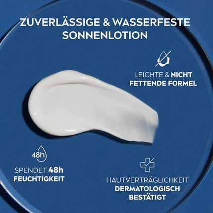 Lotiune Solara, Nivea, SPF 30, albastra