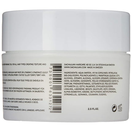 Pastă de Păr, Sachajuan, Hair Paste, alb, 75ml