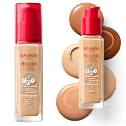 Fond de ten radiant, Bourjois Healthy Mix Clean and Vegan, 30ml