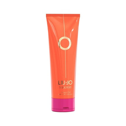 Gel de duș Liu Jo Silkway, 400 ml, portocaliu cu capac roz