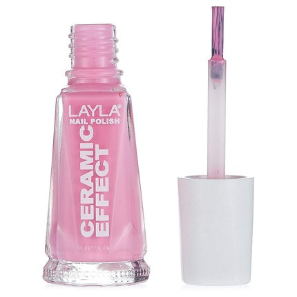 Oja Layla Cosmetics Ceramic, roz, efect ceramic