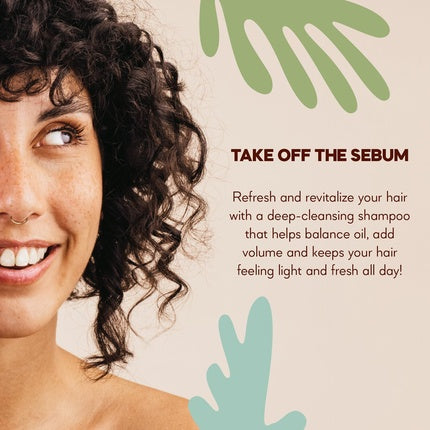 Șampon Hairtry Take Off The Sebum pentru scalp gras, 322 g