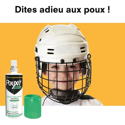 Spray Preventiv Anti-pou Pouxit - Activ Vegetal, Culoare Verde