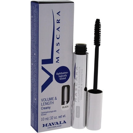 Mavala Volume and Length Creamy Mascara, Negru, 10ml