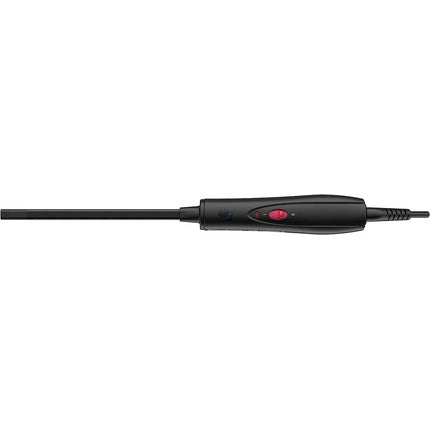 Ondulator Rowenta CF311L, 10mm, înveliș Keratin & Glow, negru/roșu