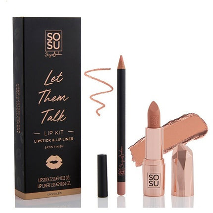 Set machiaj buze, Sosu Cosmetics, Unveiled, 23g