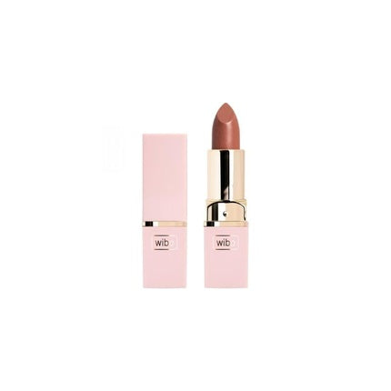 Ruj Wibo New Glossy Nude N1 - Culoare nude, Textură lucioasă, Ambalaj roz
