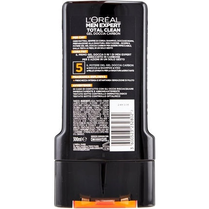 Gel de duș L'Oreal Men Expert Total Clean 300ml