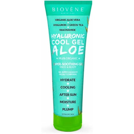 Gel răcoritor față și corp, Biovène Barcelona, 200 ml, Aloe