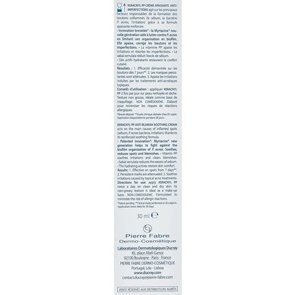 Crema de zi Ducray Keracnyl PP, 200g, Anti-imperfecțiuni