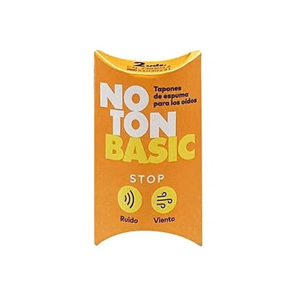 Tapoane urechi din spumă Noton Basic, 2 unități, portocalii