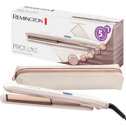 Placă de îndreptat părul Remington PROluxe, OPTIheat, LCD