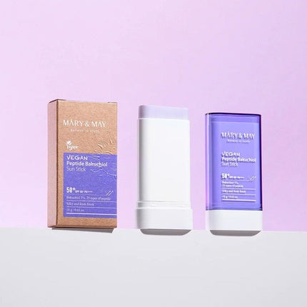 Stick protecție solară, Mary&May, Peptide Bakuchiol, mov