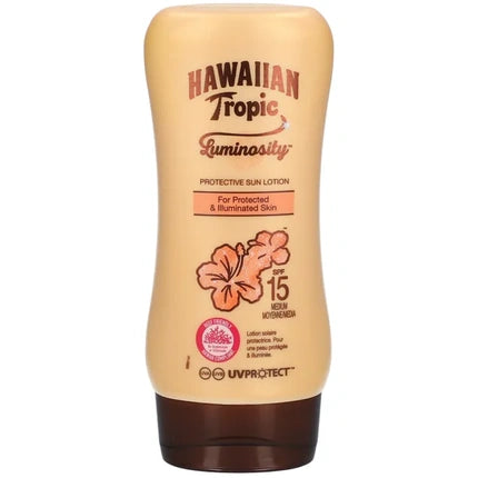 Loțiune Solară Corporală Hawaiian Tropic Luminosity SPF 15