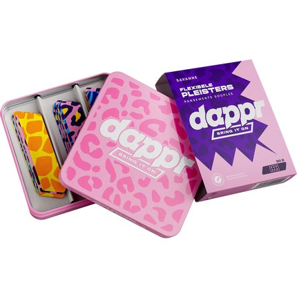 Dappr Savanne Plasters - Let's Go Wild Bandages, Roz, Metalic