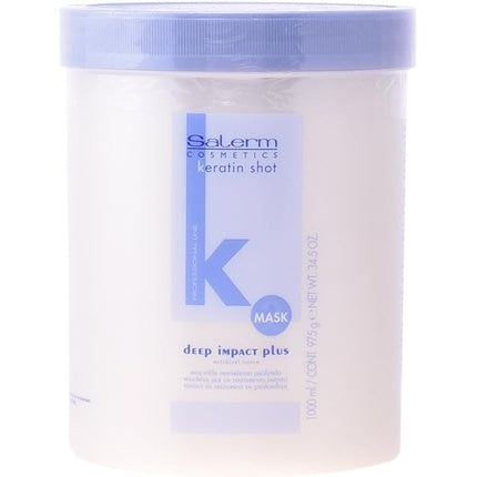 Masca de par, Salerm Cosmetics, Keratin Shot, 1000ml