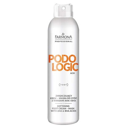 Cremă-mască pentru picioare, Farmona Professional Podologic Acid Softening Cream-Mask cu AHA și BHA, 150ml