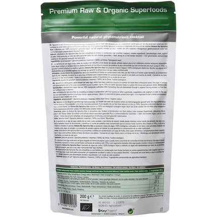 Pulbere Spirulina Biotona, organic, 200g