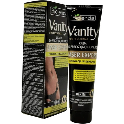 Cremă Depilatoare Bielenda Vanity Professional Laser Expert, negru, 160g