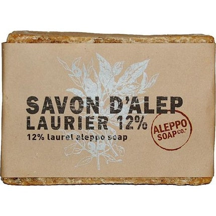 Savon Aleppo, 12% Laurel, 105g - Natural, Hypoallergenic for Sensitive Skin