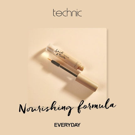 Serum gene și sprâncene, Technic, Lash & Brow, bej