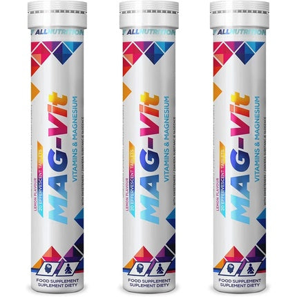 Supliment alimentar Allnutrition Mag-Vit - Vitamine C și Magneziu, 60g