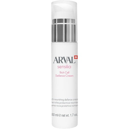 Cremă facială Arval Sensilia Rich Cell Defence, alb, 50 ml