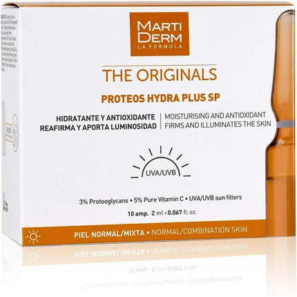 Fiole ser Martiderm The Originals Proteos Hydra Plus Sp, 10 x 2 ml