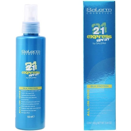 Masca de păr, Salerm Cosmetics, 21 Express Silk Protein Spray, 150ml