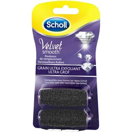 Rola Scholl Velvet Smooth Ultra Exfoliant, 2 Rezerve