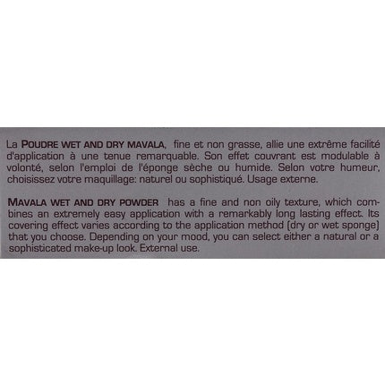Pudră minerală Mavala, nuanță nude, 10ml