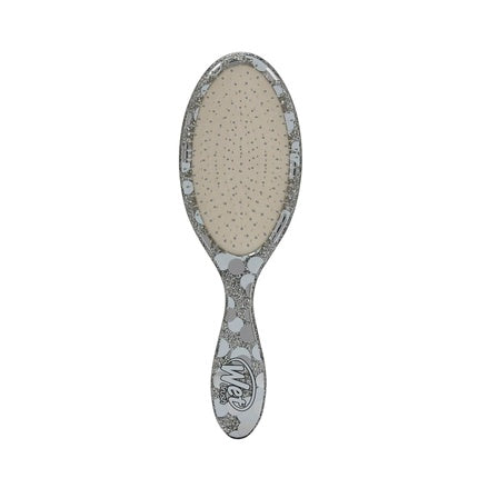 Perie păr Wet Brush Original Detangler, argintie, model disco