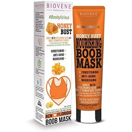 Masca bust, Biovène Barcelona, miere si acid hialuronic, 75ml