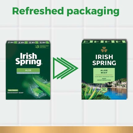 Săpun de corp Irish Spring cu Aloe, Colgate, 310g