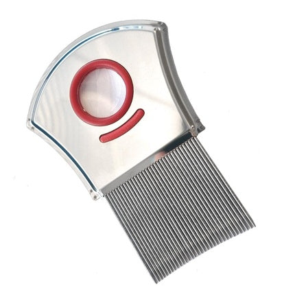 Lice Comb Hair Comb Against Lice, Sanity, model 50234177, metal, culoare argintie