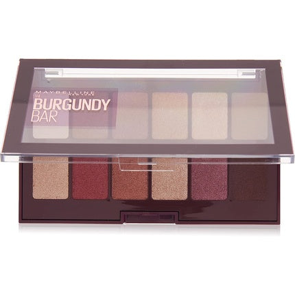 Paleta Farduri Ochi, Maybelline New York The Burgundy Bar, 12 culori