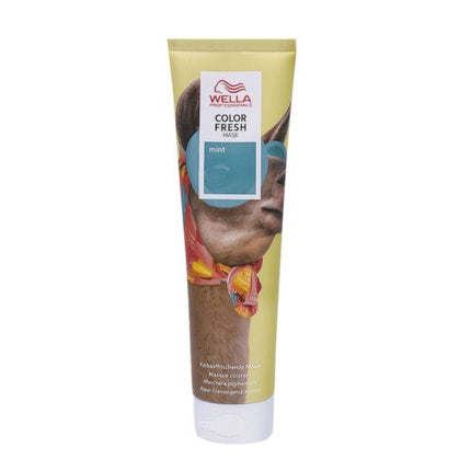 Wella Color Fresh Mask Mint, Mască de culoare pentru păr, 150ml