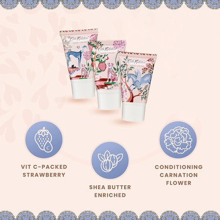 Cremă de mâini, Cath Kidston, Artist Kingdom, set 3 x 30ml, multicolor