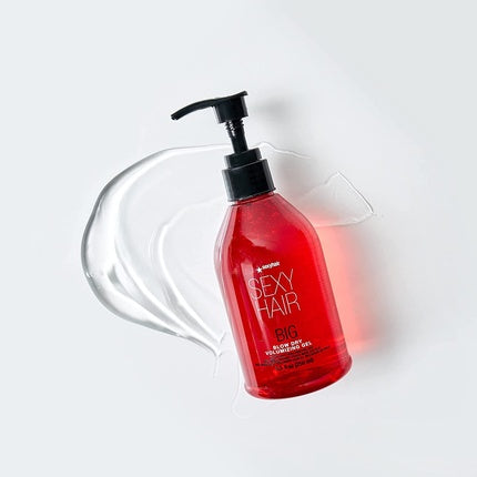 Gel de păr volumizant Sexy Hair, Big Blow Dry Volumizing Gel, 250ml, roșu